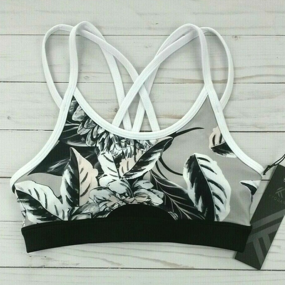 Kyodan Racer Back Sports Bra Floral 93